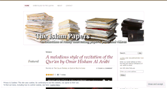 Desktop Screenshot of islampapers.com